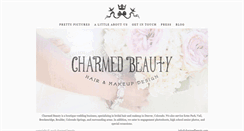 Desktop Screenshot of charmedbeauty.com